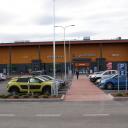 K-Supermarket Espoo Kauklahti Stonelement-Slate kivielementit, liikekiinteistön tukimuurit ja kiviaidat